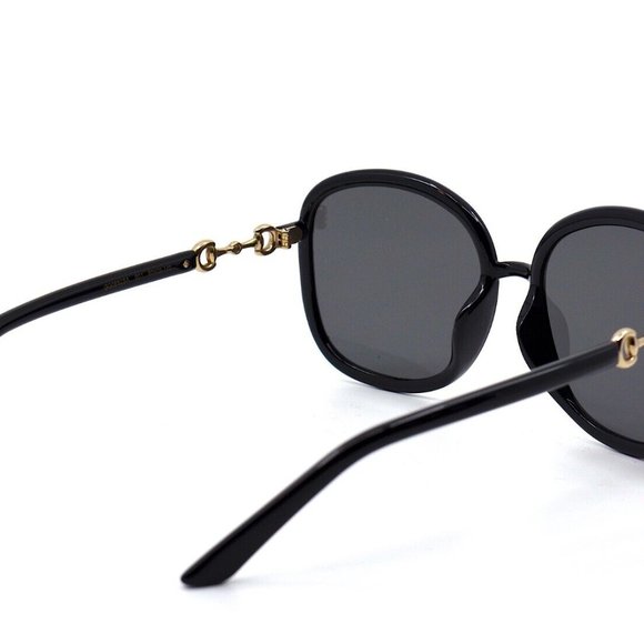 NEW GUCCI GG0892SA 001 BLACK GREY AUTHENTIC SUNGLASSES 50-19 - Picture 11 of 15